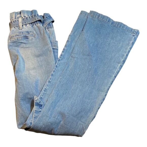 Denim By Jealous Tomato Women’s High Rise Flare/Wide leg Jeans - Picture 1 of 8